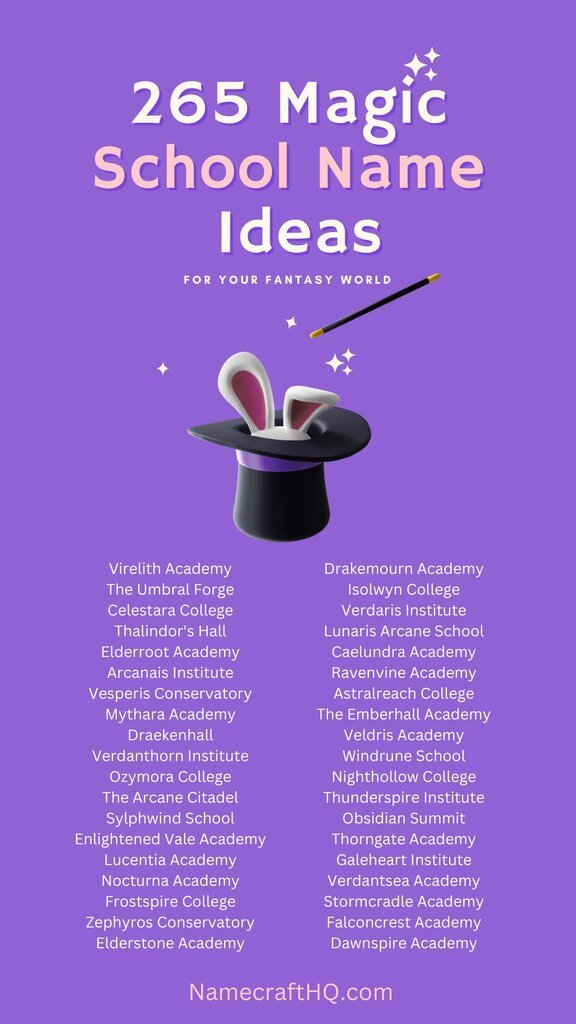 Integrating Your Magic School Name with Lore and Worldbuilding